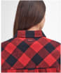 Serova Overshir - Scarlet Check