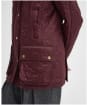 Women's Barbour Beadnell Polarquilt - CABERNET/BROWN