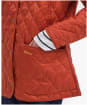 Women's Barbour Annandale Quilted Jacket - Spiced Pumpkin