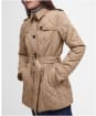 Women’s Barbour Tummel Quilted Jacket - Honey / Muted Cabernet