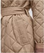 Women’s Barbour Tummel Quilted Jacket - Honey / Muted Cabernet