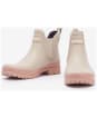 Women's Barbour Mallow Chelsea Wellington Boots - WHITE PEPPER/PIN