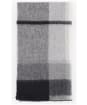 Women's Barbour Rosefield Tartan Scarf - MONOCHROME 2