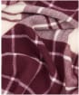 Women's Barbour Hailes Tartan Scarf - Cabernet