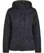 Women's Barbour Millfire Quilted Jacket - Black Classic