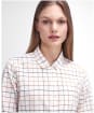 Women's Barbour Triplebar Check Shirt - CLOUD/SPICED PUM