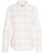 Women's Barbour Triplebar Check Shirt - CLOUD/SPICED PUM