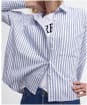 Violetta Shirt - Chambray Stripe