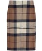 Women's Barbour Rosa Skirt - Hessian Tartan