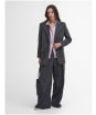 Paulette Mensy - Grey / Black Herringbone