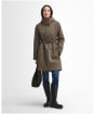 Women's Barbour Bowlees Waterproof Jacket - WINTER MOSS/CLAS