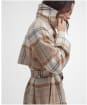 Claudette Tren - Winter White Tartan