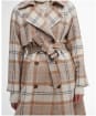 Claudette Tren - Winter White Tartan