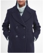 Ingrid Peacoat - Navy / Hessian