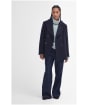 Ingrid Peacoat - Navy / Hessian