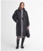 Veronica Coat - Charcoal Dogtooth