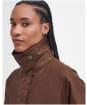 Women’s Barbour Tain Waxed Jacket - BARK/MUTED