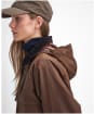 Women's Barbour Highclere Waxed Jacket - BARK/MUTED