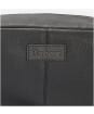 Men’s Barbour Highgate Leather Washbag - Black
