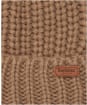 Women's Barbour Saltburn Bobble Hat - Mink