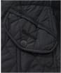 Women's Barbour Millfire Quilted Jacket - Black Classic