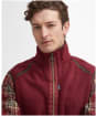 Men's Barbour Langdale Fleece Gilet - Port