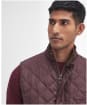 Men's Barbour New Lowerdale Quilted Gilet - Winter Blackberry