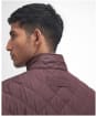 Men's Barbour New Lowerdale Quilted Gilet - Winter Blackberry
