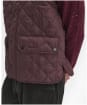Men's Barbour New Lowerdale Quilted Gilet - Winter Blackberry