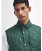 Men's Barbour New Lowerdale Quilted Gilet - Racing Green