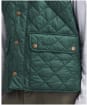 Men's Barbour New Lowerdale Quilted Gilet - Racing Green