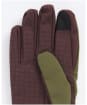 Men's Barbour Overdale Gloves - New Olive