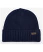 Men's Barbour Carlton Beanie & Gloves Gift Set - Navy