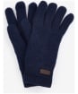 Men's Barbour Carlton Beanie & Gloves Gift Set - Navy