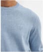 Men's Barbour Pima Cotton Crew Neck Sweater - Mineral Blue