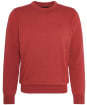 Men's Barbour Pima Cotton Crew Neck Sweater - Highland Red