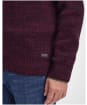 Men's Barbour Horseford Crew Neck Sweater - Port