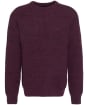 Men's Barbour Horseford Crew Neck Sweater - Port