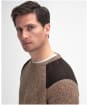 Men's Barbour Raisthorpe Crew Neck Jumper - Stone