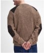 Men's Barbour Raisthorpe Crew Neck Jumper - Stone