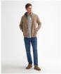 Barbour Nelson Essential Full-Zip Jumper - Stone