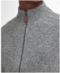 Talder Zip Kni - Grey Marl