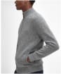 Talder Zip Kni - Grey Marl