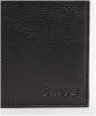Men's Barbour Leather Billfold Wallet - Black / Classic Tartan