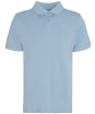 Men's Barbour Sports Polo 215G - Cool Blue