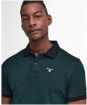 Men's Barbour Sports Polo Mix Shirt - Evergreen