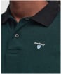 Men's Barbour Sports Polo Mix Shirt - Evergreen