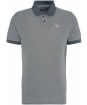 Men's Barbour Sports Polo Mix Shirt - Mid Grey