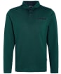 Men's Barbour Long Sleeve Corpatch Polo Shirt - Seaweed