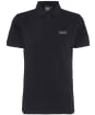 Men's Barbour International Essential Polo - Black / Pewter